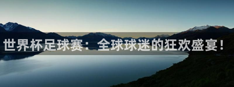 中欧体育app网址：世界杯足球赛：全球球迷的狂欢盛宴！